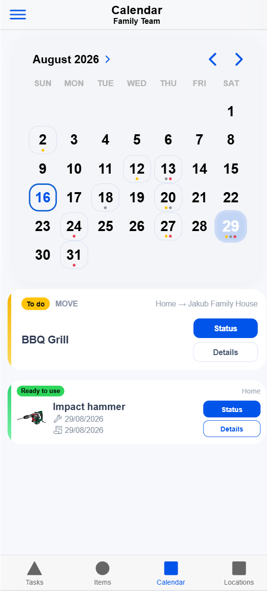 Calendar