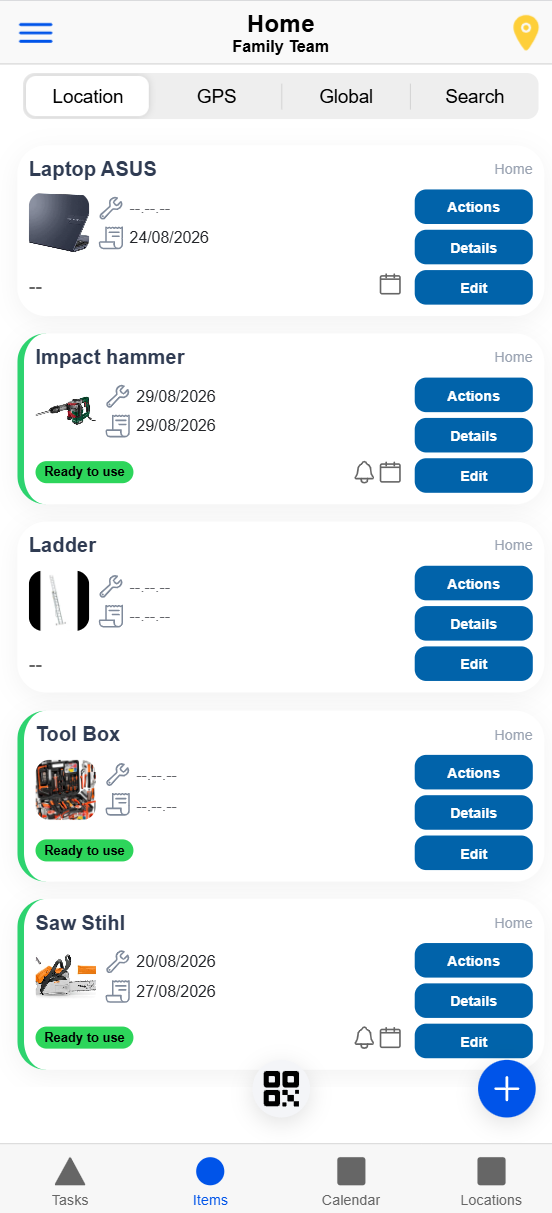 Items